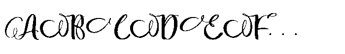 Rockies Walking Regular Font UPPERCASE