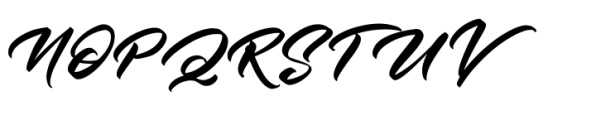 Rockmore Regular Font UPPERCASE