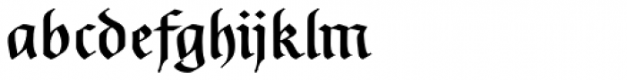 Rockner Medium Font LOWERCASE