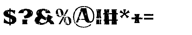 Rockold Row Regular Font OTHER CHARS