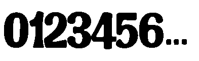 Rockout Font OTHER CHARS