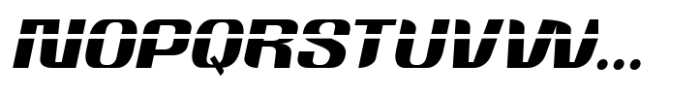 Rockrace Techno Font UPPERCASE