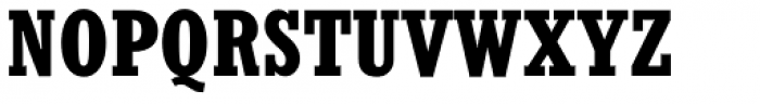Rockwell Nova Condensed Bold Font UPPERCASE