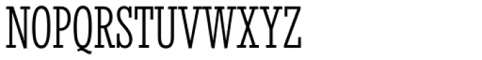 Rockwell Nova Condensed Light Font UPPERCASE