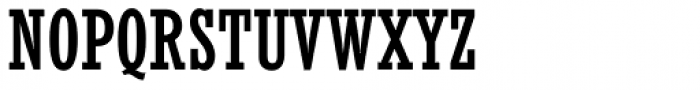 Rockwell Nova Condensed Font UPPERCASE