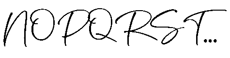 Rocstaine Font UPPERCASE