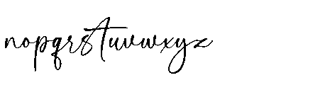 Rocstaine Font LOWERCASE