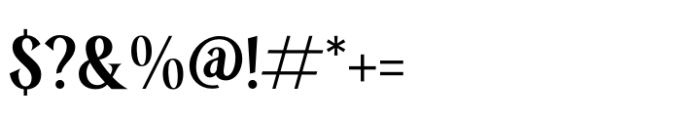 Rodagile Regular Font OTHER CHARS