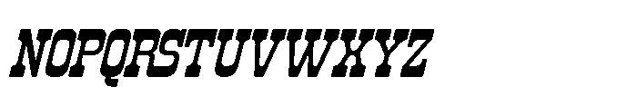 Rodeo Drinks Italic Font UPPERCASE