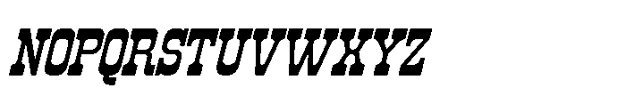 Rodeo Drinks Italic Font LOWERCASE