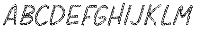 Rodeo Rope Headline Font UPPERCASE