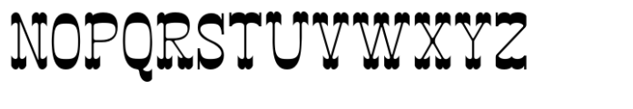 Rodeo Westwood Font UPPERCASE