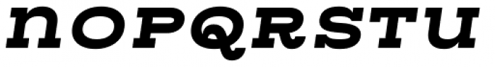 Rodeqa Slab 4F Bold Italic Font LOWERCASE