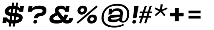Rodeqa Slab 4F SemiBold Italic Font OTHER CHARS