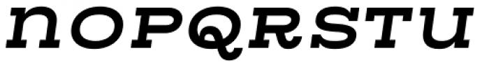 Rodeqa Slab 4F SemiBold Italic Font LOWERCASE