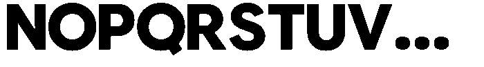 Roder Font UPPERCASE