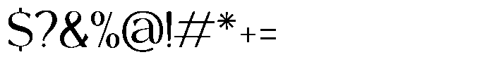 Rodhetty Font OTHER CHARS