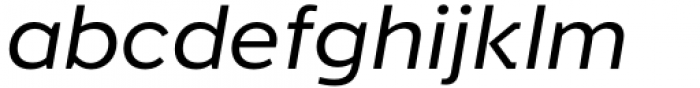 Rodia Oblique Font LOWERCASE