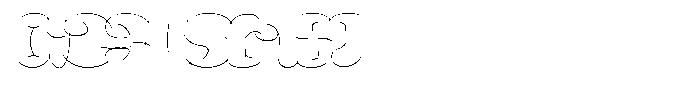 Rodino Outline Font OTHER CHARS