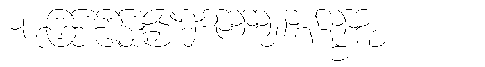 Rodino Outline Font UPPERCASE