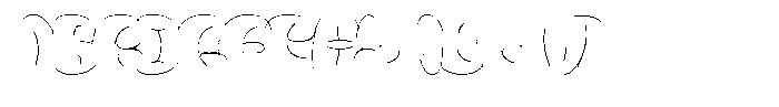 Rodino Outline FONT