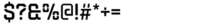 Rodkey Stencil Font OTHER CHARS