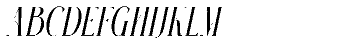 Roelvo Italic Font UPPERCASE