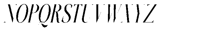 Roelvo Italic Font UPPERCASE