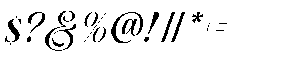 Roffelia Font OTHER CHARS