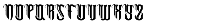 Roffes Brawry Font UPPERCASE