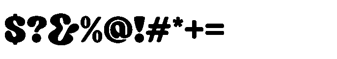 Roflake Regular Font OTHER CHARS