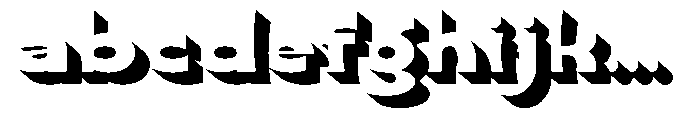 Roften Extrude FONT
