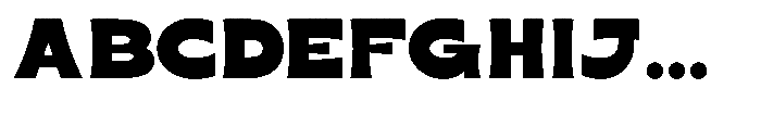 Roften Regular Font UPPERCASE