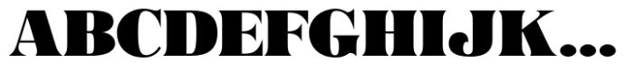 Rogersa Black Expanded Font UPPERCASE