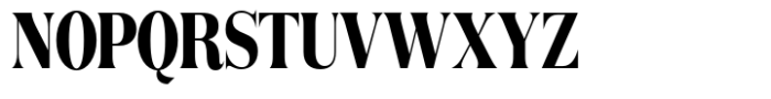 Rogersa Bold Semi Condensed Font UPPERCASE