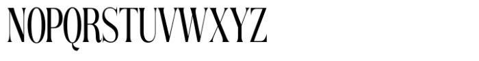 Rogersa Condensed Font UPPERCASE
