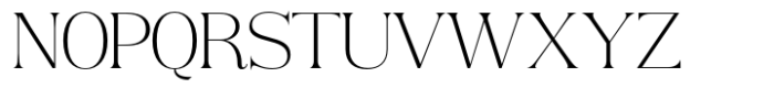 Rogersa Extra Light Font UPPERCASE