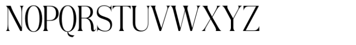 Rogersa Light Semi Condensed Font UPPERCASE
