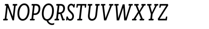 RoglianoPro Condensed Italic Font UPPERCASE