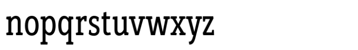 RoglianoPro Condensed Regular Font LOWERCASE