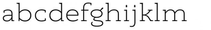 RoglianoPro Expanded Extra Light Font LOWERCASE