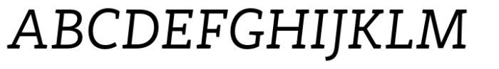 RoglianoPro Normal Italic Font UPPERCASE