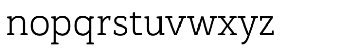 RoglianoPro Normal Light Font LOWERCASE