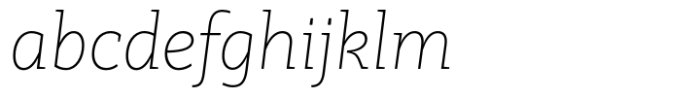 RoglianoPro Normal Thin Italic FONT
