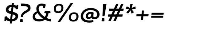 RoglianoPro Semi Expanded Bold Italic Font OTHER CHARS