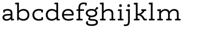 RoglianoPro Semi Expanded Regular Font LOWERCASE