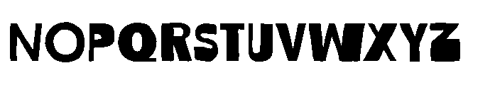 Rogly Font LOWERCASE