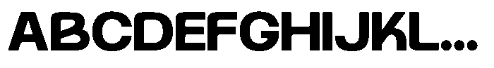 Rogta Modern Bold Font UPPERCASE