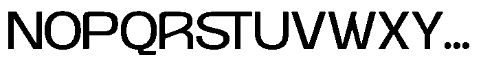 Rogta Modern Light Font UPPERCASE