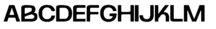 Rogta Modern Medium Font UPPERCASE